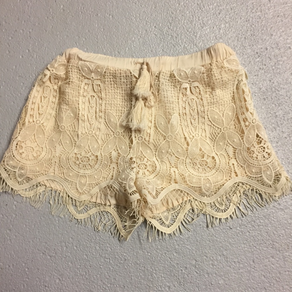 Lace shorts